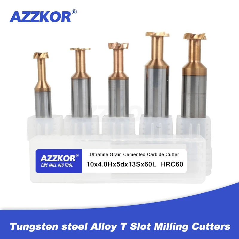 T-Nut Fräser HRC55 Aus Vollhartmetall – Für Alu Produktbild-Vorschau 4