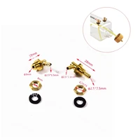 Fuel Tank Nozzle Metal Fuel Pipe Interface for Gasoline Nitro RC Model Airplane 1