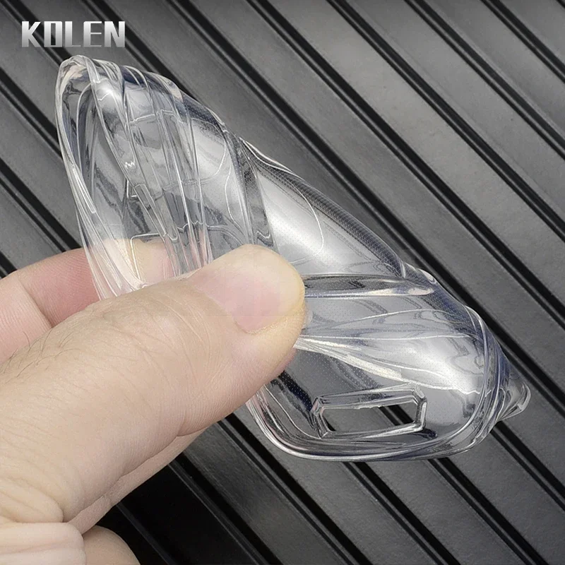 Premium TPU Car Key Protector with Keychain Accessory