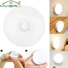 Wireless Round Night Light Motion Sensor USB Charging Led Wall Lamp for Bedroom Decoration Staircase Cabinet Wardrobe Lighting 3