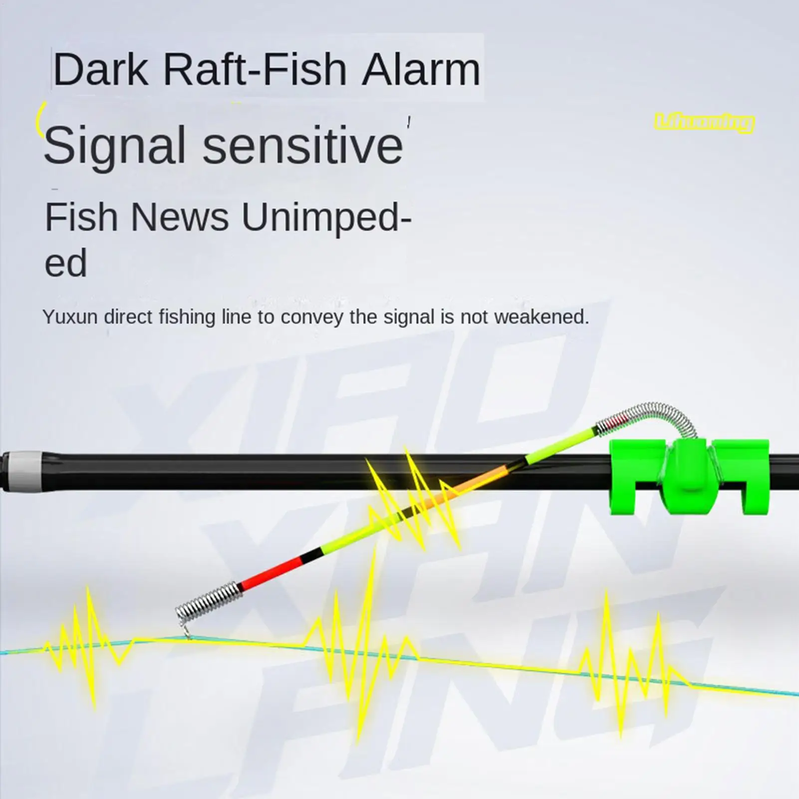 낚시 알람 3개, 방수 전문가용 정확한 남성용 낚시 알람, 루어 낚싯대용, 민물/바닷물 겸용