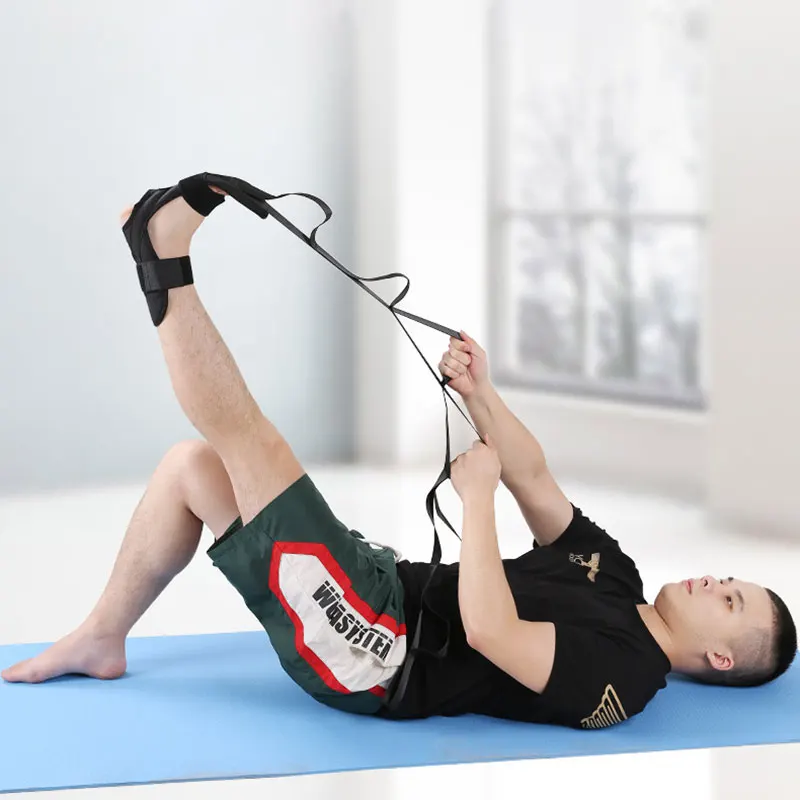 Yoga Flexibility Stretching Leg Stretcher Strap for Ballet Cheer Dance Gymnastics Trainer Yoga Flexibility Leg Stretch belt yoga strap