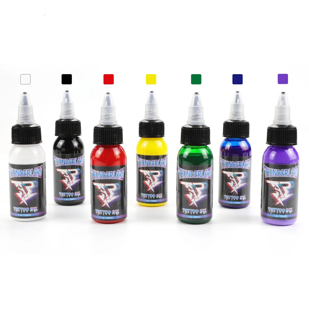 Tattoo Ink Pigment Professional Inks Safe Half Permanent Tattoo Paints