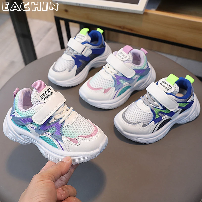 

Children Shoes Kids Sport Shoes Fashion Mesh Breathable Girls Boys Sneakers Casual Sport Running Shoes for Kids Boys Sneakers