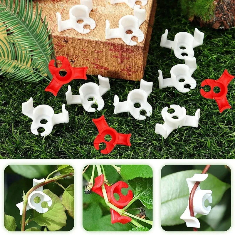 10pcs 90 Degree Plant Branches Bender Clips Reuseable Plants Styling Clips Low Stress Plant Training Control Growth Garden Decor