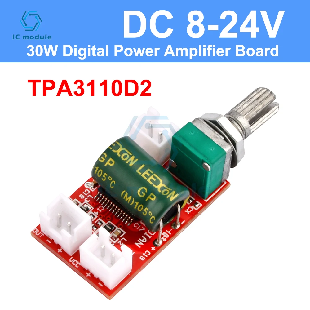 tpa3110d2 mono amplifier board