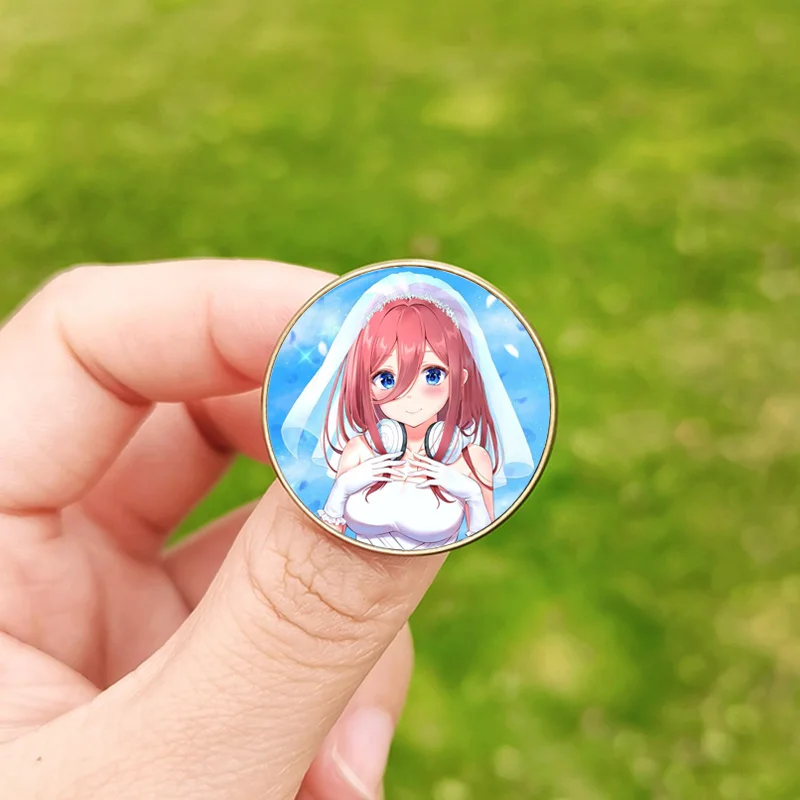 The Quintessential Quintuplets Anime Brooches for Packback 5-toubun No  Hanayome Badge Ichika Nino Miku Yotsuba