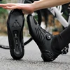 LiXingMing Cycling Shoes Road Bike Men Blue Racing Contest Self-Locking Breathable Mountain Bicycle Sneakers  Zapatillas Mtb 5