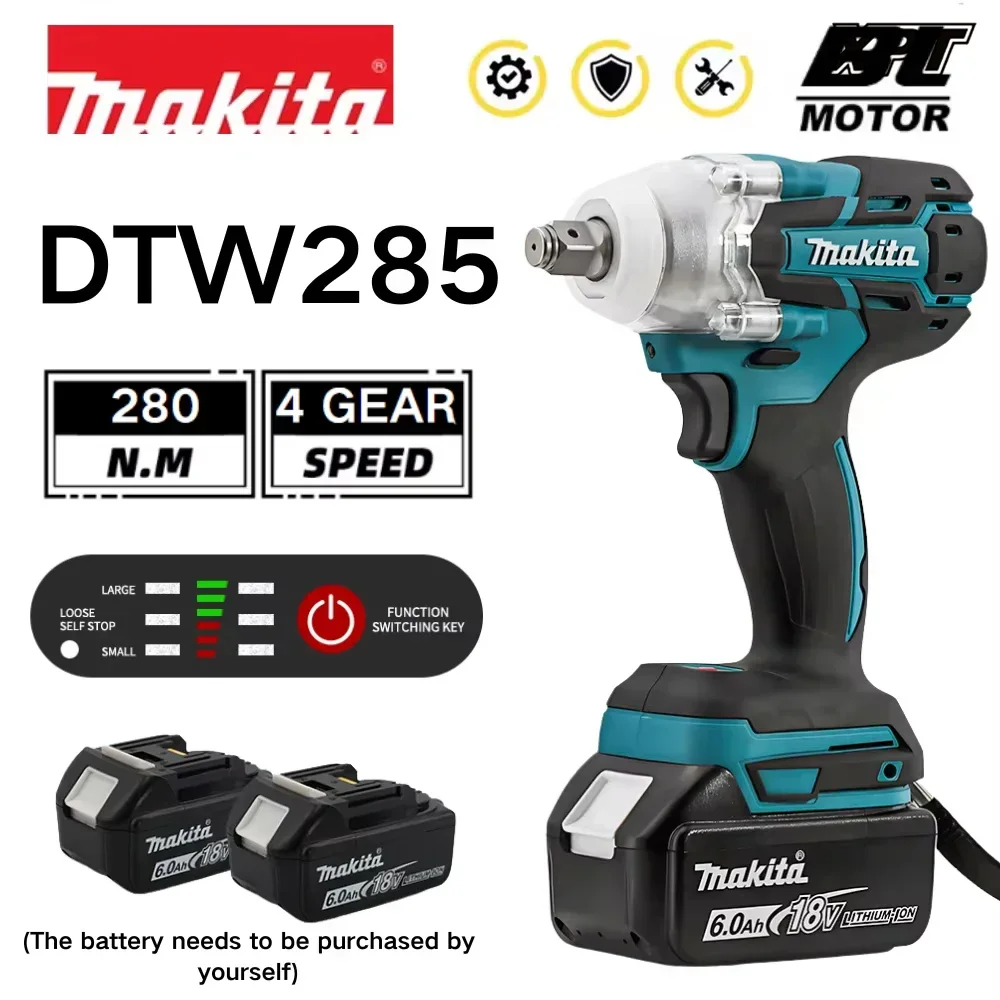 🔥Makita DTW285 Torque Brushless Electric Impact Wrench