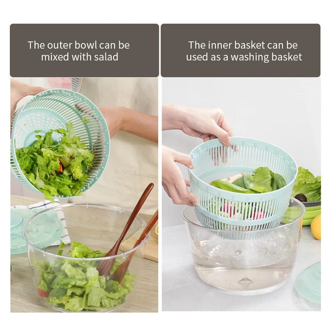 Dry Salad Without a Spinner - CHOW Tip 