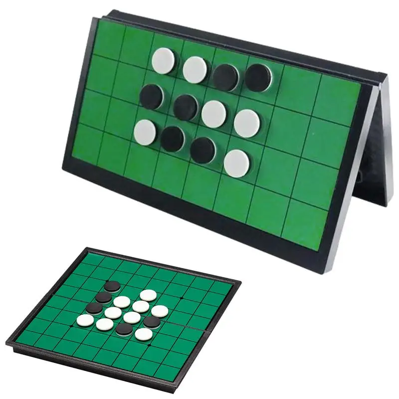 

Reversi Game Educational Board Game Set For Family Fun Family Fun Game Toys Magnetic Board Game Magnetic Folding Board