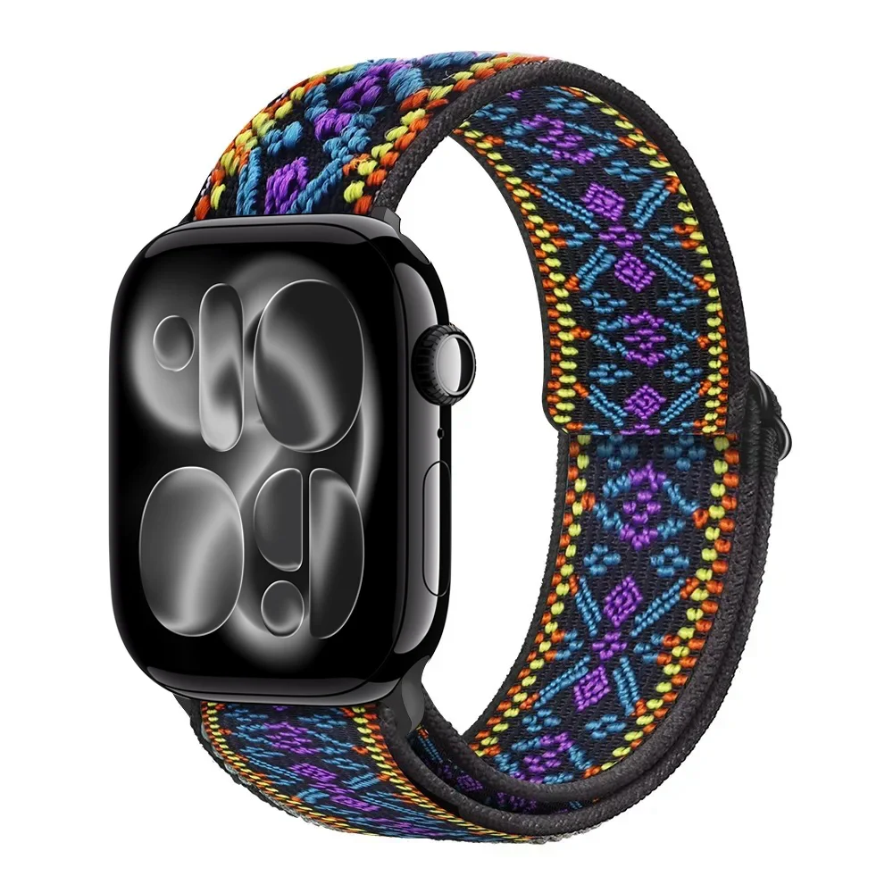 Versatile Nylon Loop Strap for Smartwatches – Adjustable and Comfortable Fit