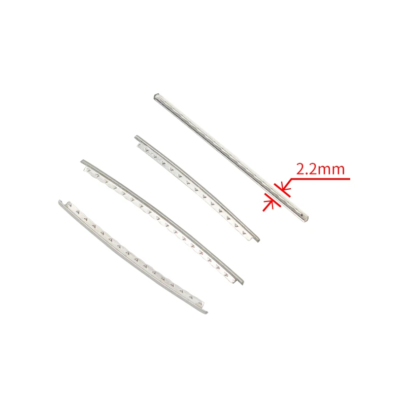 

Filleted Corner Fret Wire 2.2 / 2.7mm Acoustic Electric Guitar Frets for Guitar Accessories