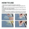 Nano Repair Fluid for Automotive Glass 3ml Quick Adhesive Repair Cracks in Automotive Windshields Auto Glass Nano Repair Fluid 3