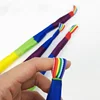 Children's Parent-child Interaction Hand Throwing Ribbon Rainbow Ball Outdoor Toys Sports Meteor Planet Sandbag Sensory Training 4