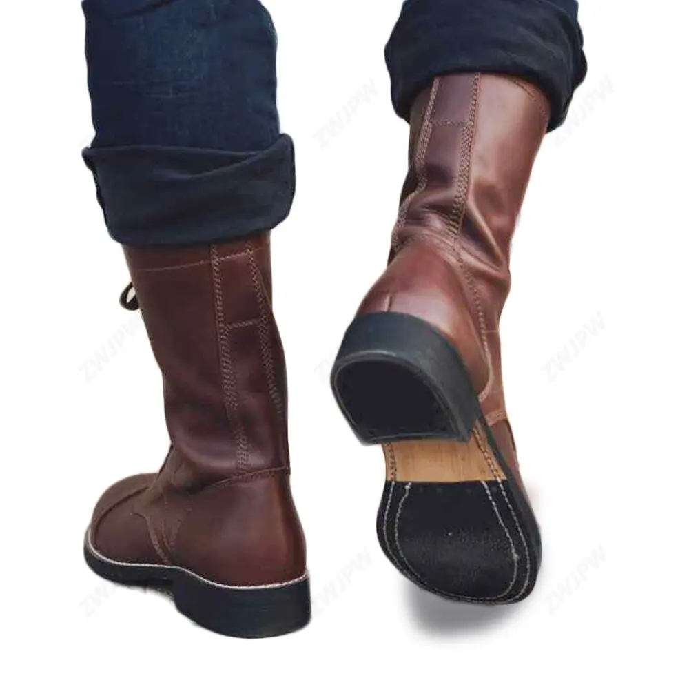 WW2 US ARMY 101 /82 PARATROOPERS BOOTS OUTDOOR LETHER BOOTS BROWN
