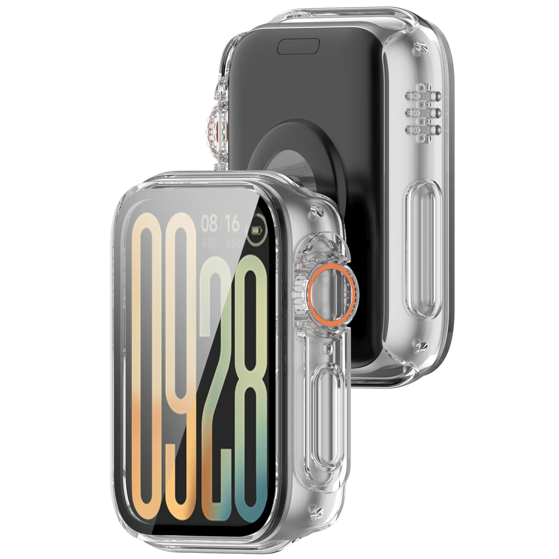 Smartwatch Protective Cover for XIaomi Miband 9 Pro PC Watch Case Tempered Glass Anti-Fall Anti-Scratch Case For Mi Band 9Pro