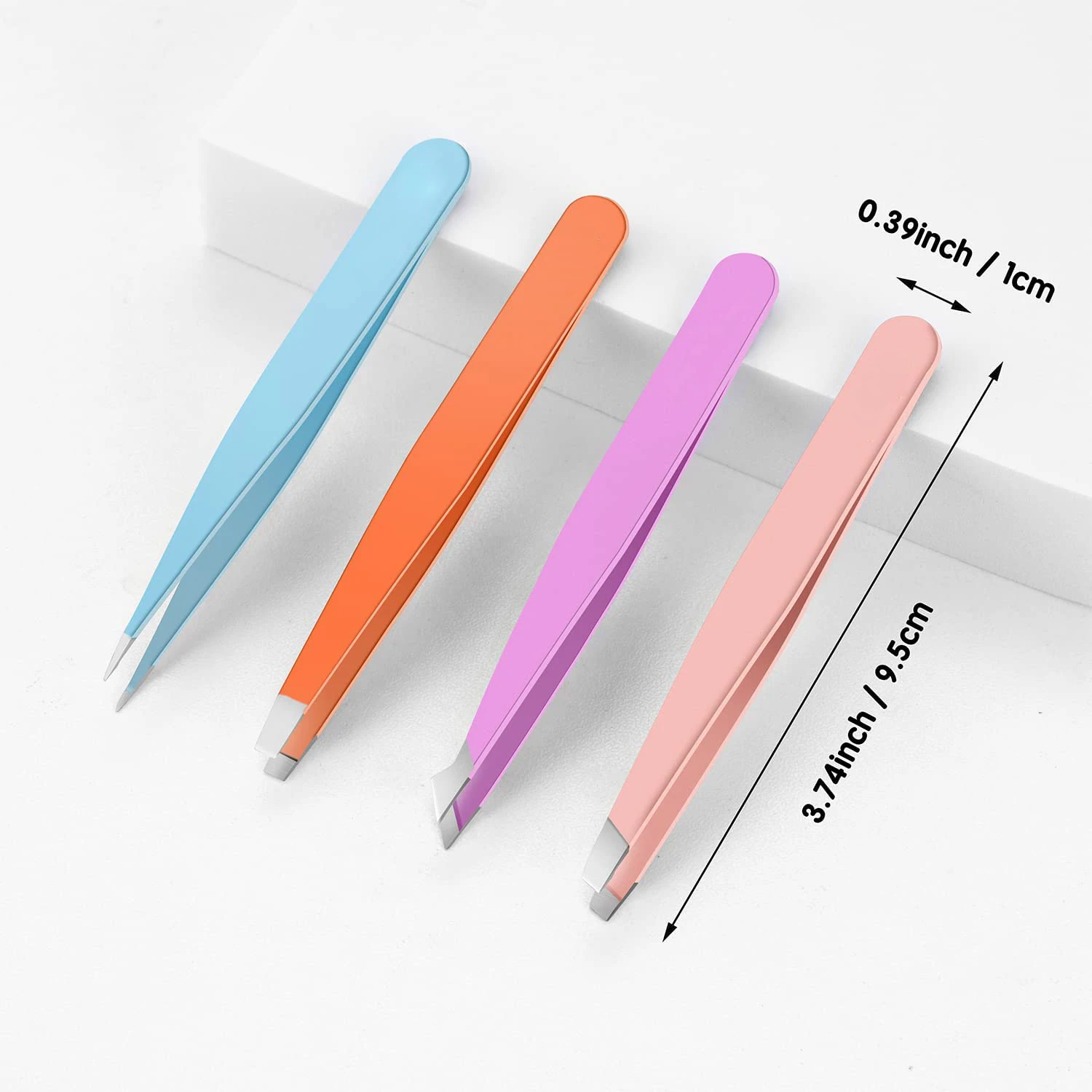 1Pcs 눈썹 족집게 고정밀 미세 머리카락 풀러 수염 제모 Plucker 스테인레스 스틸 눈썹 클립 메이크업 도구