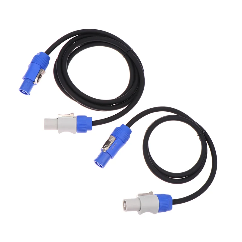 1 Piece Black 3 Core Power Connect Cable PowerCON 3x1.5mm&sup2; Single Phase Extension Cable For Stage Light LED Light Event Show