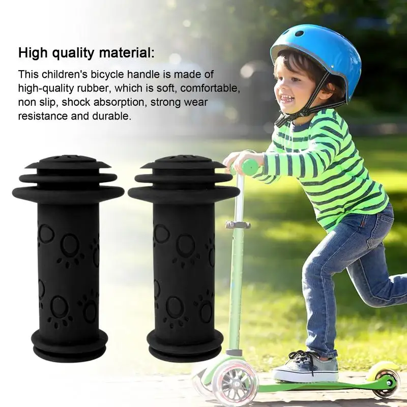 Poignées de vélo de montagne pour enfants, poignées de rechange pour  scooter, caoutchouc antidérapant, guidon de remplacement pour enfants, Kick  Scdoms, nouveau - AliExpress