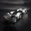 1/14 8X4 RC Truck Full Metal Chassis Suitable for JXM1650 Truck Spreader Two-speed Transmission High-end Metal Truck Chassis 2