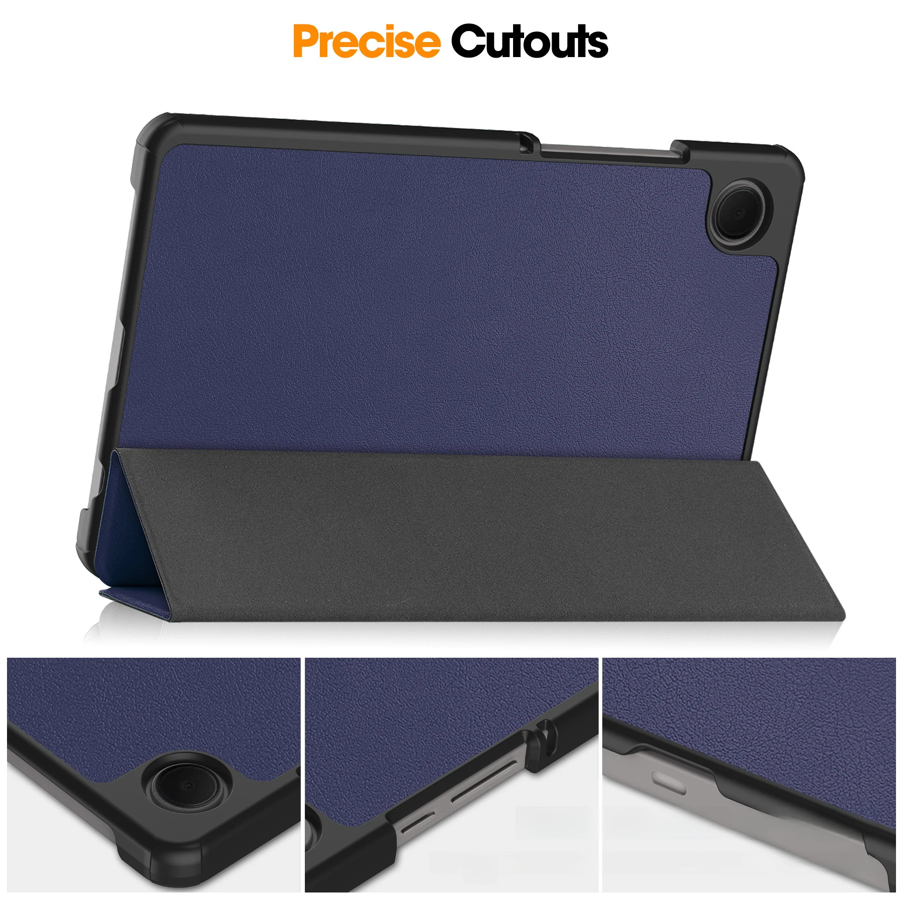 Für Galaxy Tab A11 8.7 SM-X135FFlache LederhülleX135N70 % Rabatt auf Schutzhülle mit Ständer – Detail 14