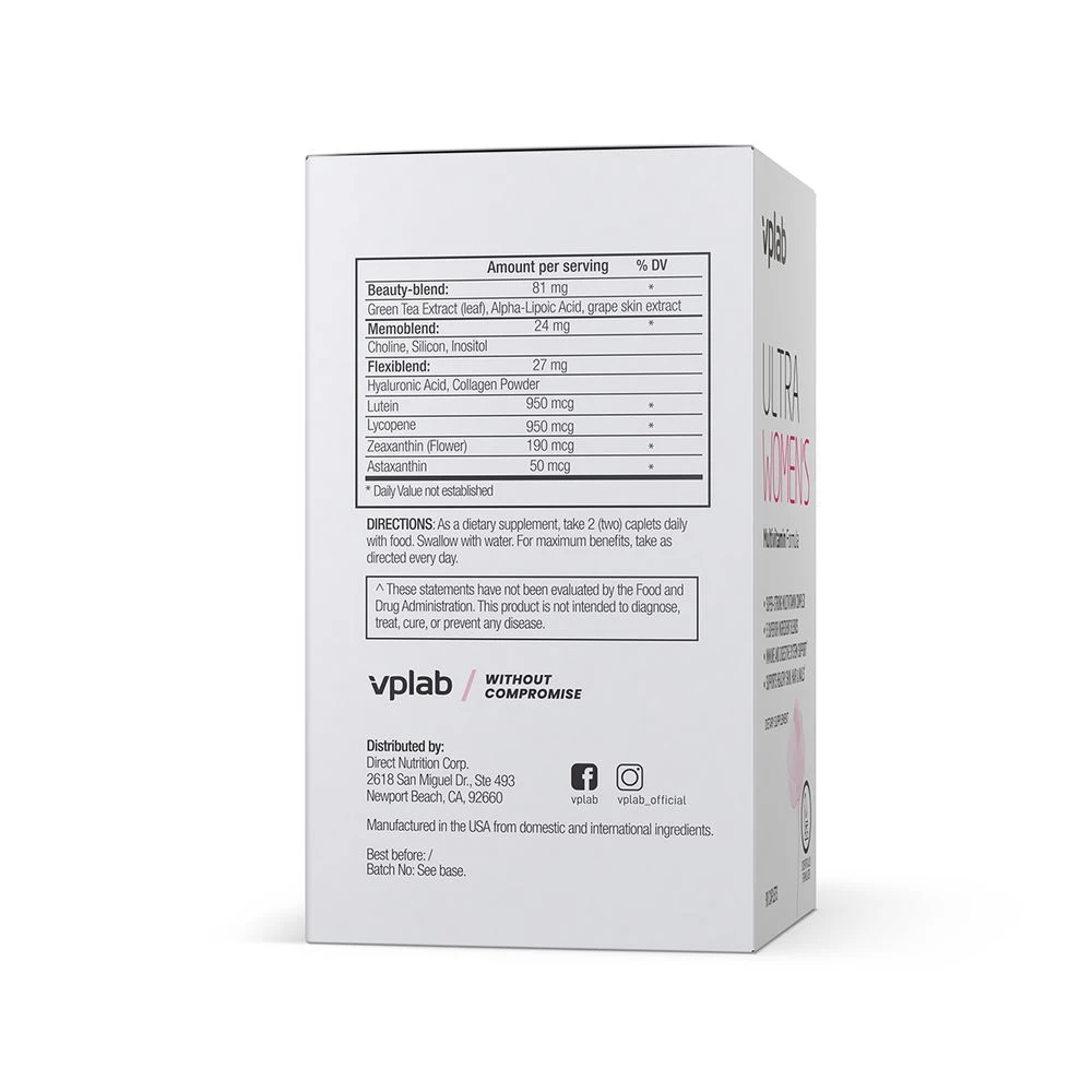 Vplab Ultra Women S Multivitamin Купить
