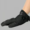 Professional Ski Gloves Winter Warm Anti-slip Three-finger Gloves With Wrist Guard Outdoor Riding Waterproof Touch Screen Glove 5