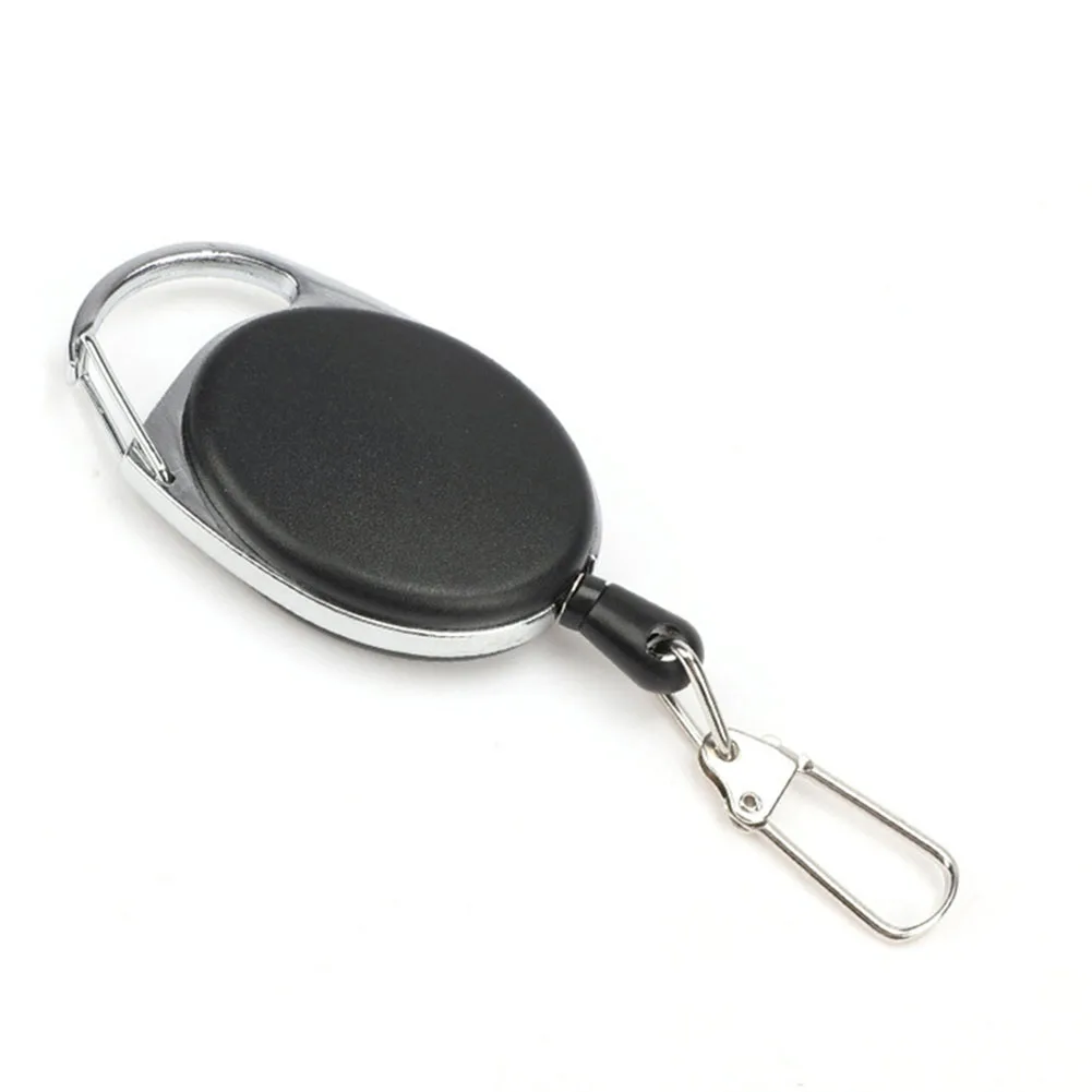 Anti Lost Keychain Telescopic Buckle Anti-theft and Anti-loss Key Chain Elastic Clasp Key Ring Quick Hanging Telescopic Fob For Car