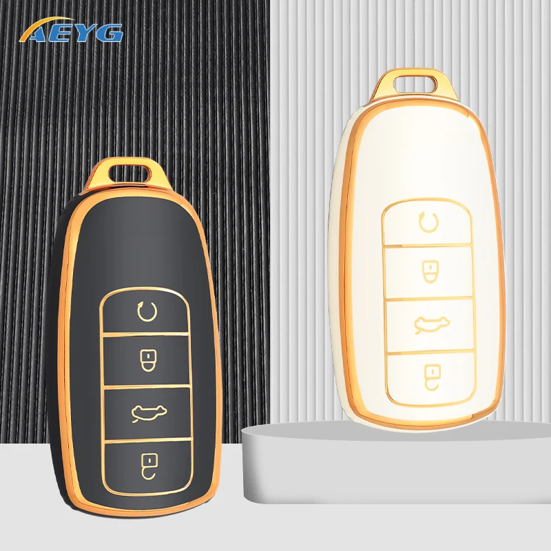 Premium TPU Car Key Case Cover - Durable Protector Accessory