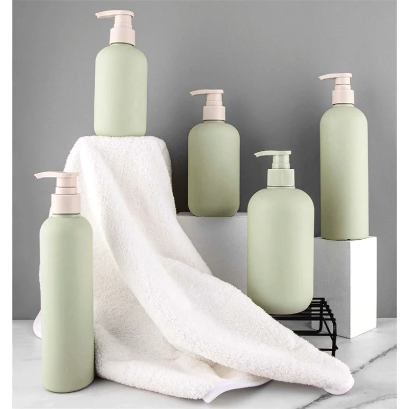 3 Bottiglie Pompa Ricaricabile 200ml - Trasparenti, Per Cosmetici, Olio Struccante E Shampoo - Foto 10