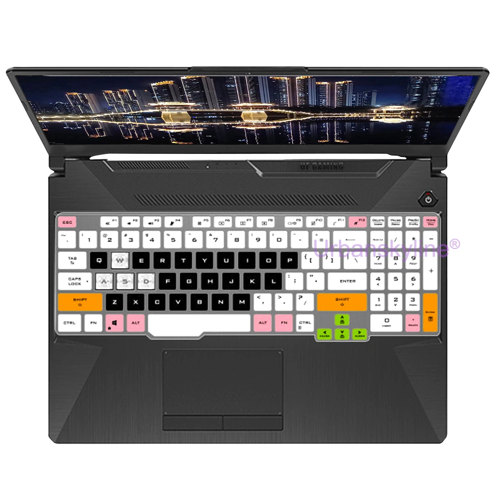 Keyboard silicone cover Keyboard cover Keyboard cover For ASUS TUF Dash F15 F16 F17 FX507 FX607 Gaming A15 A16 A17 FA507 FA607 Silicone protector skin case
