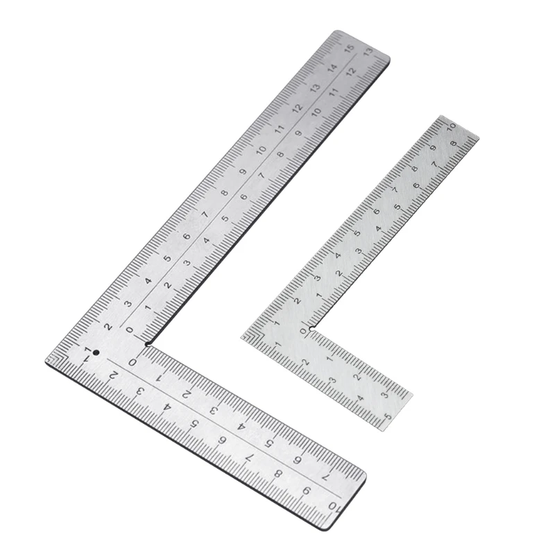 

Stainless Steel L Ruler Framing Ruler Double Sided Scale for Carpenters