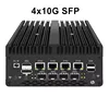 New 12th Gen Solid Firewall Appliance Intel Pentium Gold 8505 10G/1G SFP 4*2.5G RJ45 LAN 2*DDR5 NVMe Mini PC Proxmox ESXi Server 3
