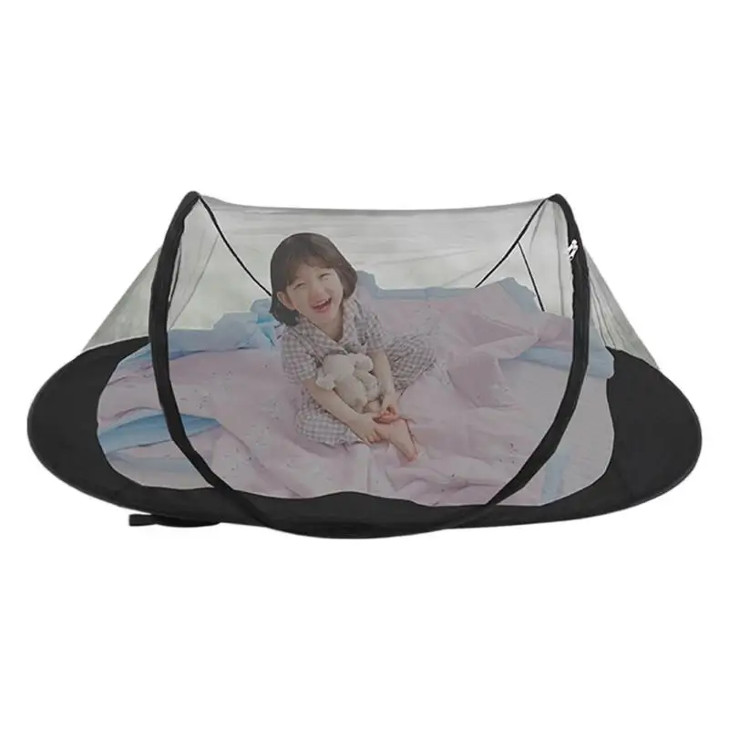 

Foldable Gnat Mesh Tent Camping Shelter Bugnet Gnat Mesh Tarp Tents Shelter Bugnet Cot Mesh Foldable Gnat Net For Outdoor Garden