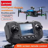 Lenovo M6 Drone professionnel 8K aérien HD double caméra 5G WIFI évitement d'obstacles Intelligent avec écran GPS Drone RC sans brosse 3