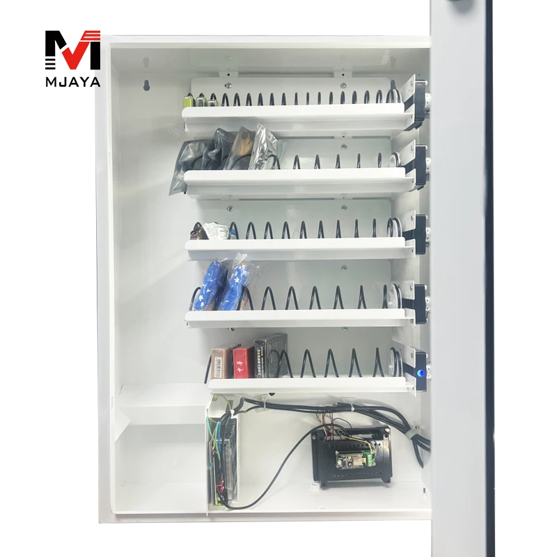 1Pcs TM004-5B Mini Hotel Vending Machine Vending Dispenser with QR Code Payment for Small Item Box Automatic Self-service