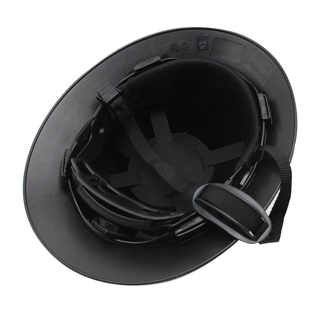 Safety Helmet Tactical Helmet Garden Trimmer Helmet Safety Helmet Full Brim Hard Hat Carbon Fiber Construction Work Cap Lightweight High Strength Railway ABS Protective Hard Hat