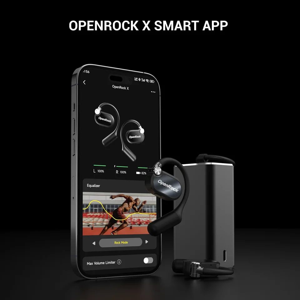 Oneodio OpenRock X オープンイヤーヘッドホン Bluetooth 5.3