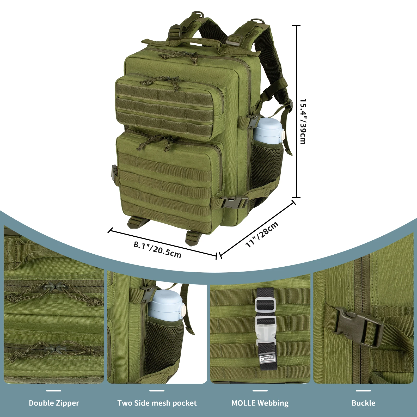 25L Military Tactical Backpack 6