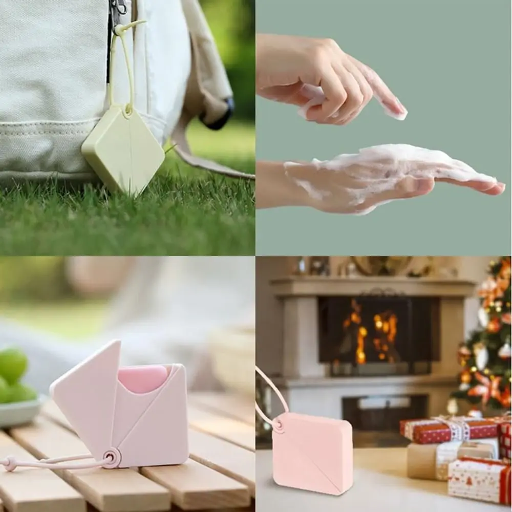 Hand soap disposable soap paper Hand Washing Soap Sheets Portable Travel Soap Paper for Hand Washing Outdoor Travel Camping Dissolvable