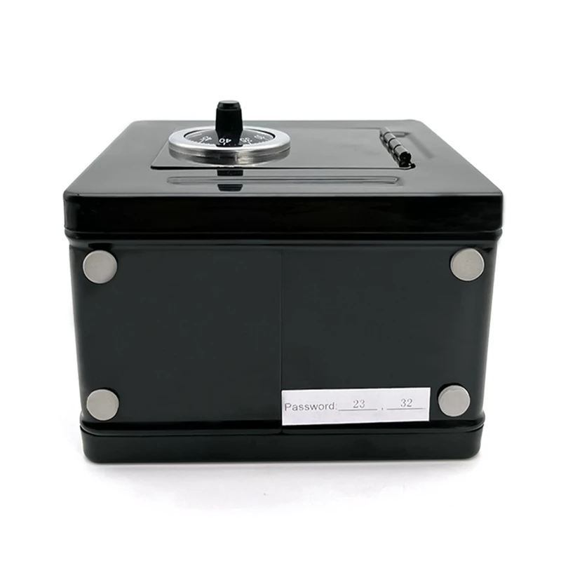 N84R-Piggy Bank Cash Coin Box ATM Bank Electronic Coin Piggy Bank With Password Coin Box,Storage Box 4