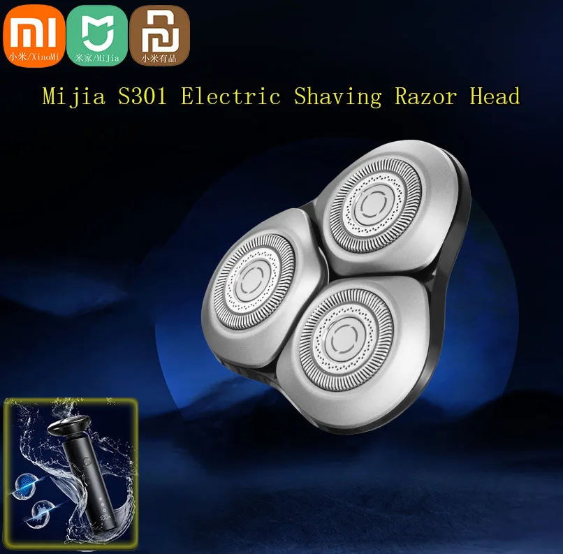 Xiaomi Mijia S301 Substituição da Cabeça de Barbear Lâmina Barbeador Elétrico para Mijia Barbeador Elétrico S301 Lâmina