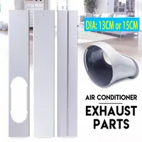 Kit de fenêtre de climatiseur Portable réglable, 2 pièces, plaque coulissante, pare-vent ou 1 connecteur adaptateur de fenêtre, offre spéciale 1