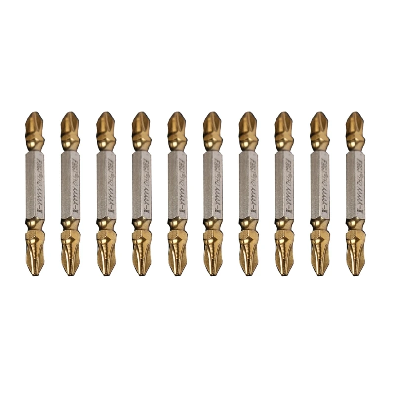 

10Pack Screwdriver Bits Steel Power Tool High-torque Screwdriver Bits Set