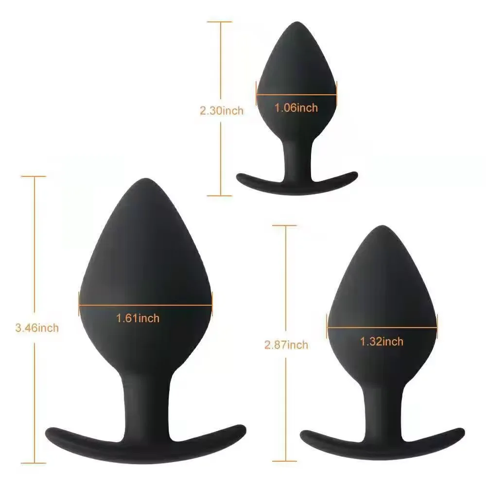 Female Sex Toys Male Masturbation Toys Silicone Big Butt Plug Anal Sex Toys for Adults