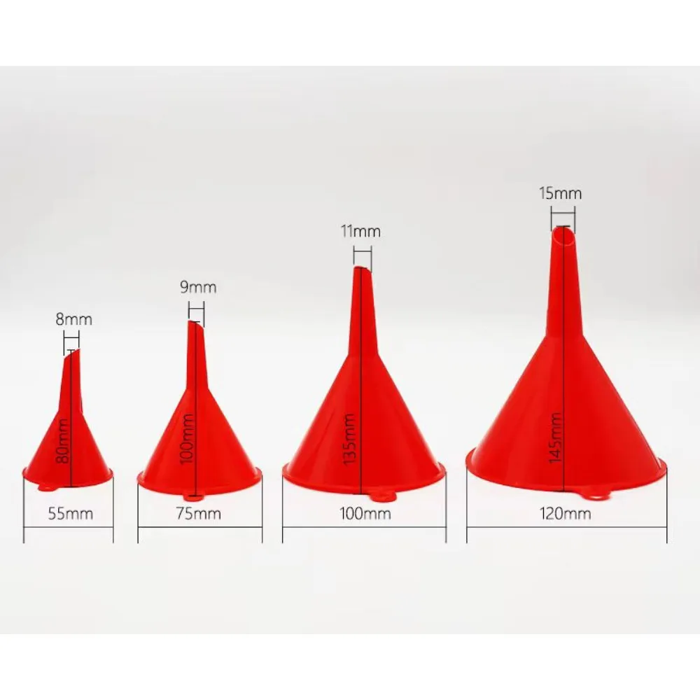 Kitchen Funnel 4-piece/set Suitable for Automotive Home Kitchen Function Plastic Mini Small Medium and Large