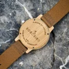 Couple Watch BOBO BIRD Wooden Simple Fashion Leather Wristwatch Men And Women Personality Timepiece Great Gift Reloj Luminous 6