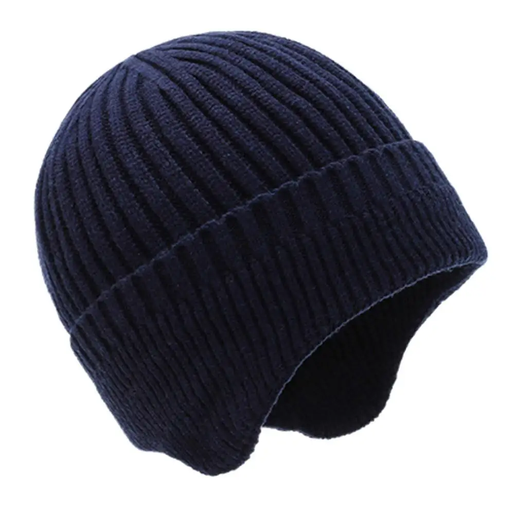 Cycling Warm Men's Cap Winter Hat Polar Fleece Ear Cover Women Hat Motorbike Windproof Cold-Proof Elastic Skiing Run Soft 1pcs