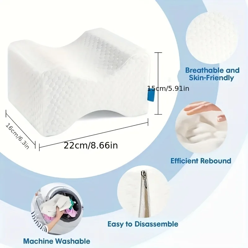 1pc Leg Pillow, Leg Varicose Veins Care Pillow, Lower Limb Lifting For Pregnant Women, Leg Pillow For Sleeping On Bed, Leg Pillo 4